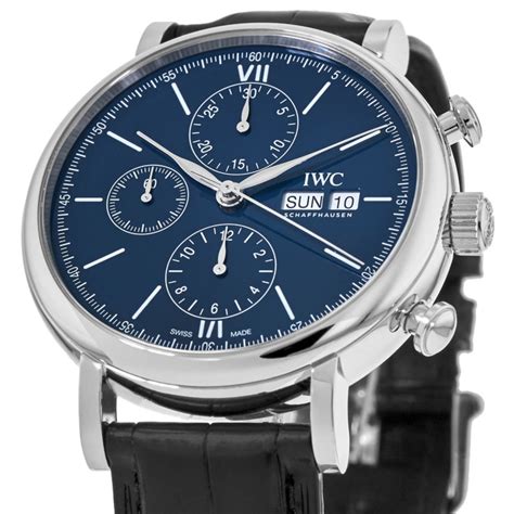 iwc schaffhausen portofino watch|iwc portofino chronograph 150 years.